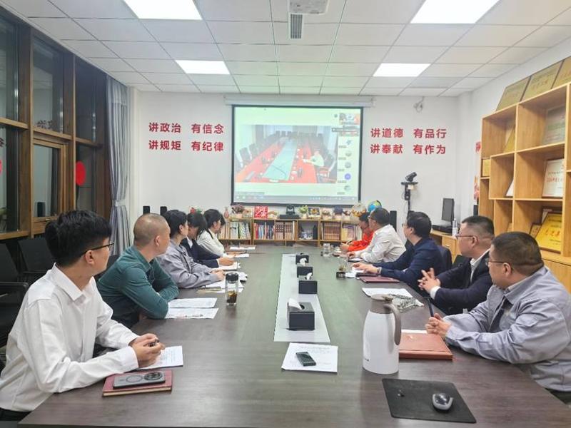 中國化學(xué)四化建基層黨組織開展黨員領(lǐng)導(dǎo)干部提高執(zhí)行力專題民主生活會①